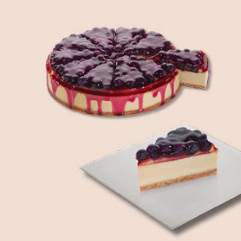 Bubble Yaban Mersinli Cheesecake
